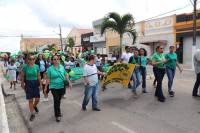 Caminhada celebra o Setembro Verde, de luta pelos direitos das pessoas com deficiência