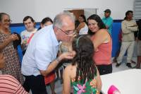 Prefeito inaugura reforma e climatização da Escola Prefeita Maria Celeste Torres em Mata Velha