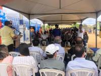 Prefeito Vital Costa entrega creche totalmente reformada na comunidade do Macapá