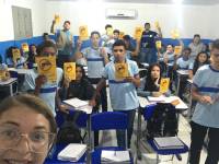 Agentes de endemias realizam ação de prevenção das arboviroses nas escolas municipais