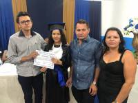 Prefeito participa de formatura de estudantes em Fazenda Nova