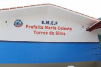 Prefeito inaugura reforma e climatização da Escola Prefeita Maria Celeste Torres em Mata Velha