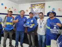 Prefeitura entrega Kits de EPI‘s para Agentes de Limpeza Pública