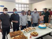 Prefeito Vital Costa entrega creche totalmente reformada na comunidade do Macapá