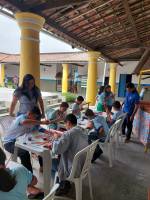 AEE da Rede Municipal de Araruna realiza Oficina de Arte "Pintando o que der na Telha"