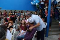 Prefeito inaugura reforma e climatização da Escola Prefeita Maria Celeste Torres em Mata Velha