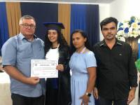 Prefeito participa de formatura de estudantes em Fazenda Nova