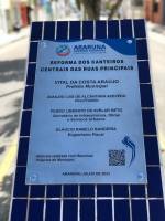 Araruna inaugura oficialmente a obra de Revitalização dos Canteiros Centrais da Cidade