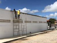 Reforma da Escola Marizete Araújo Bezerra está em fase final