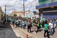 Caminhada celebra o Setembro Verde, de luta pelos direitos das pessoas com deficiência