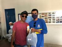 Prefeito Vital Costa entrega novos kits de EPI para os trabalhadores da limpeza urbana