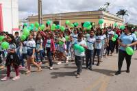 Caminhada celebra o Setembro Verde, de luta pelos direitos das pessoas com deficiência