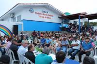Prefeito inaugura reforma e climatização da Escola Prefeita Maria Celeste Torres em Mata Velha