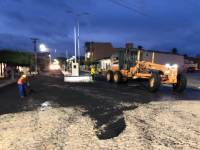 Prefeitura iniciou a pavimentação asfáltica da Avenida Semeão Leal