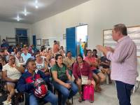 Prefeito Vital Costa participou de reunião que levou informação e boas noticias aos agricultores familiares em Araruna