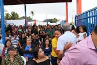 Prefeito inaugura reforma e climatização da Escola Prefeita Maria Celeste Torres em Mata Velha