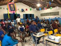 Plenária do Orçamento Popular Municipal na comunidade da Umburana