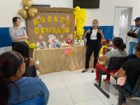 Secretaria de Saúde realiza ações da Campanha Agosto Lilás