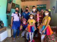 Programa Criança Feliz de Araruna visita famílias e entrega lembranças em homenagem ao dia das crianças