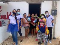 Programa Criança Feliz de Araruna visita famílias e entrega lembranças em homenagem ao dia das crianças