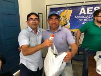 Prefeito Vital Costa entrega novos kits de EPI para os trabalhadores da limpeza urbana