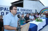 Prefeito inaugura reforma e climatização da Escola Prefeita Maria Celeste Torres em Mata Velha