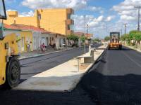 Prefeitura iniciou a pavimentação asfáltica da Avenida Semeão Leal