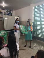 Gestantes atendidas pelo programa Criança Feliz de Araruna recebem kits de enxoval