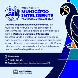 Araruna integra debate sobre o futuro da gestão pública