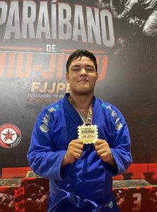 Atleta de Araruna conquista bicampeonato paraibano de Jiu-Jitsu com apoio da Prefeitura