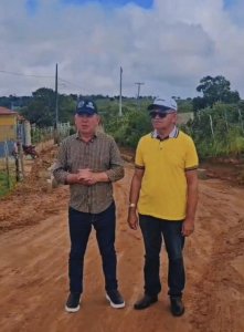 Prefeitura de Araruna inicia obras de pavimentação na comunidade Lagoa dos Homens