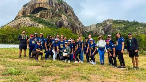 Secretaria de Educação de Araruna promove visita pedagógica ao Parque Estadual Pedra da Boca com cursistas do Pro-LEEI