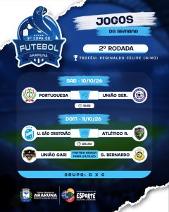 Campeonato Municipal de Futebol de Araruna terá três jogos neste fim de semana